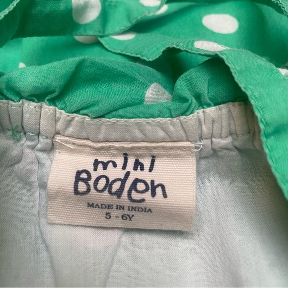 Mini Boden Polka dots Girls Dress - Picture 8 of 8